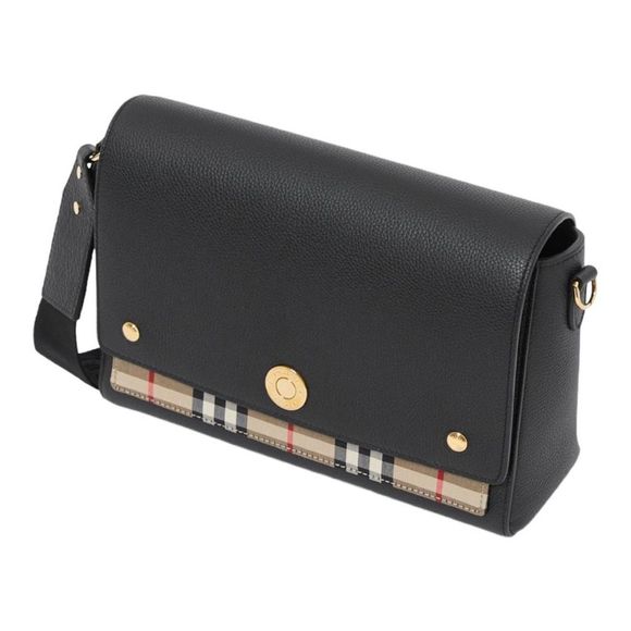 Burberry Bags Burberry Medium Note Leather Vintage Check Crossbody